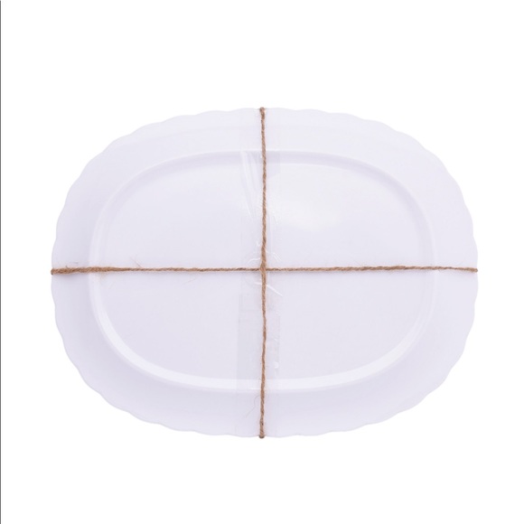 New Pioneer Woman Set of 2 oval platters - Picture 3 of 6